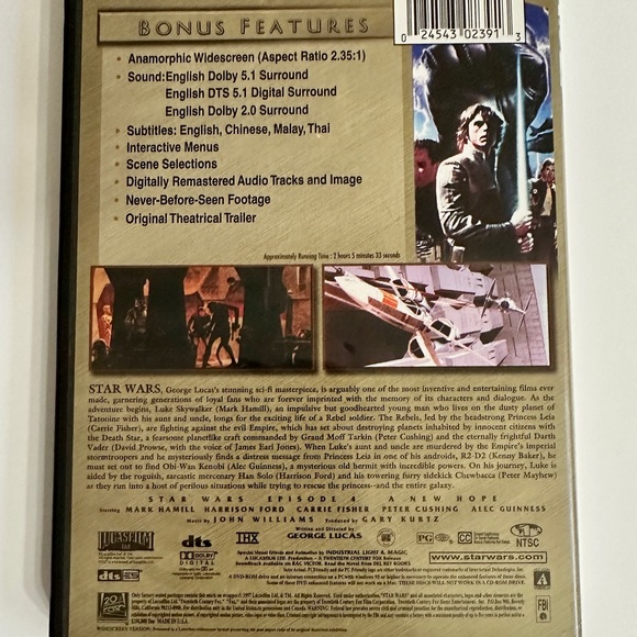 RARE Star Wars Five Star Collection Enhanced Special Edition-COMPLETE DVD set - Picture 7 of 7
